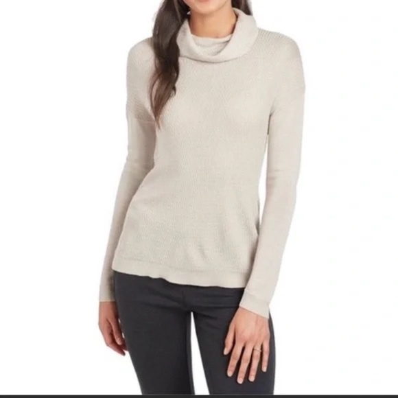 Kuhl Lilah Merino Wool Blend Textured Knit Funnel Neck Sweater Size S - Picture 1 of 12
